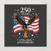 Programme Aigle et Drapeau 250 Ans d'Amérique 1776-2026 (Devant)