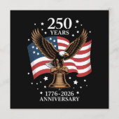 Programme Aigle et Drapeau 250 Ans d'Amérique 1776-2026 (Dos)