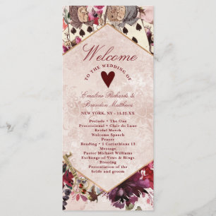 Programme Alice au Pays des Merveilles Cérémonie de Mariage
