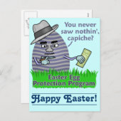 Programme amusant de protection contre les oeufs d (Devant / Derrière)