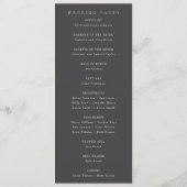 Programme ANDREA Minimal Gras Moderne Moody Mariage gris fon (Dos)