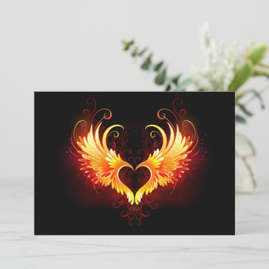 Programme Angel Fire Heart with Wings (Debout devant)