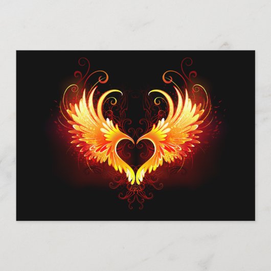 Programme Angel Fire Heart with Wings (Devant)