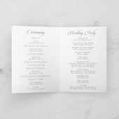 Programme Appel à la calligraphie chic classique Nous faison (Intérieur)