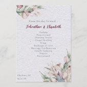 Programme Aquarelle Boho Floral et Mariage botanique (Devant)