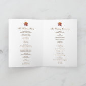 Programme Aquarelle chute feuille automne Mariage nature (Intérieur)