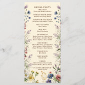 Programme Aquarelle fleurie Fleur sauvage couleur budget (Dos)