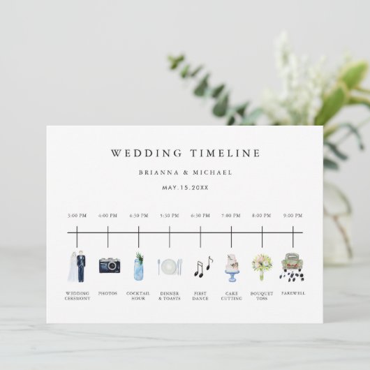 Programme Aquarelle Icon Mercredi Jour Timeline & Cérémonie (Debout devant)