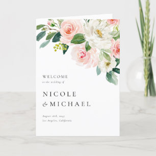 Programme Aquarelle Jardin Fleurs Printemps Mariage