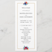 Programme Aquarelle mexicaine Fleur Mariage (Devant)