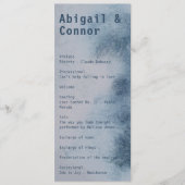 Programme Aquarelle moderne Abstraite ardoise bleu gris (Devant)