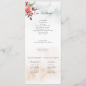 Programme Aquarelle romantique Roses roses roses et calligra (Devant)