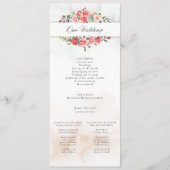 Programme Aquarelle romantique Roses roses roses et calligra (Devant)