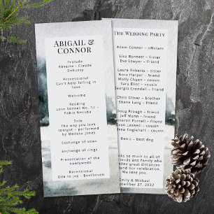 Programme Aquarelle Rustique du lac Misty Mountain