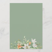 Programme Aquarelle rustique Illustrée Chronologie du jour d (Dos)