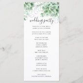 Programme Aquarelle succulente. Mariage de cactus floraux (Dos)