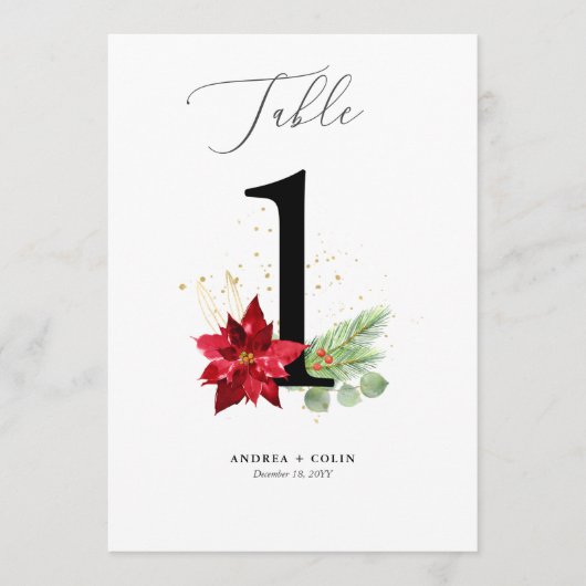 Programme Aquarelle Vacances Verdure + Gold Table Numéro 1 (Devant)