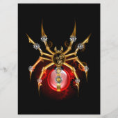 Programme Araignée en vapeur noire (Devant)