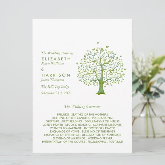 Programme Arbre de Vie, Mariage Élégant (Debout devant)