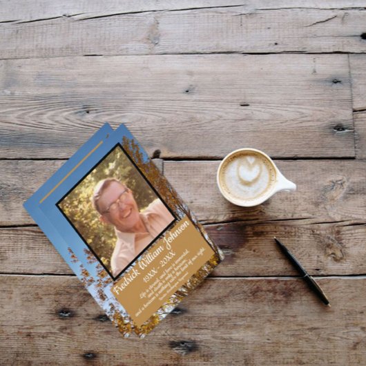 Programme Arbres à feuilles d'or automne Nom de la photo Cit