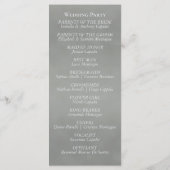 Programme Arc de rose - Mariage sauge (Dos)