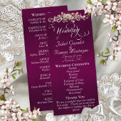 Programme Arc de Rose - Noces de Prunier