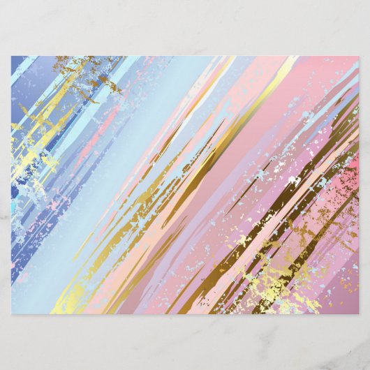 Programme Arrière - plan rose texturé (Devant)