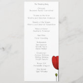 Programme Art contemporain Nouveau Floral Mariage (Dos)