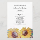 Programme Art Rustique Artistique Tournesol Aquarelle Art (Devant)