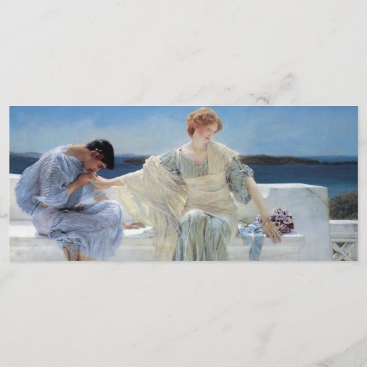 Programme Ask Me No More par Alma Tadema Mariage (Dos)