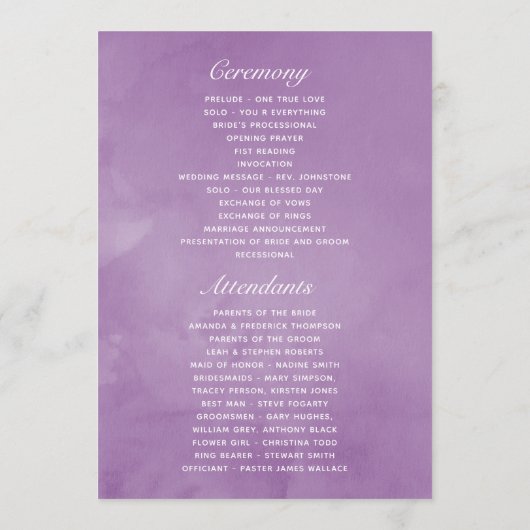 Programme Automne - Automne Mariage floral (Dos)