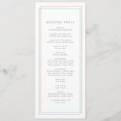 Programme AVERA Corail moderne et Mariage frontalier Turquoi (Dos)