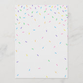 Programme Baby Around The World Shower Game Card - Sautinett (Dos)