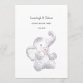 Programme Baby Candy Game moderne Baby Elephant Card (Dos)