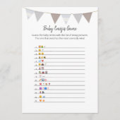 Programme Baby Emojis moderne Baby Elephant Card (Devant)