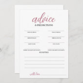 Programme Baby in Bloom Conseils & Prédictions (Devant / Derrière)