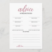 Programme Baby in Bloom Conseils & Prédictions (Devant)