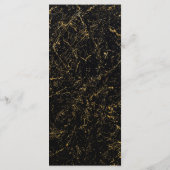 Programme Bandes de marbre d'or typographie noir (Dos)