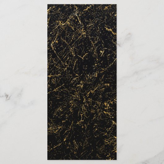 Programme Bandes de marbre d'or typographie noir (Dos)