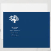 Programme Bar Mitzvah de l'Arbre de Vie de la Mari (Devant / Derrière)
