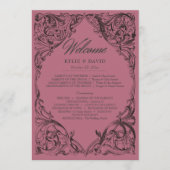 Programme Batte victorienne jusqu'à la mort Mariage noir & v (Devant)