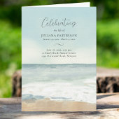 Programme Beach Ocean Celebration of Life Photo Funeral