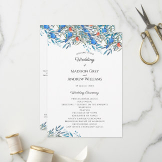 Programme Beaux Oiseaux Aquarelle et Mariage de Feuillage