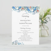 Programme Beaux Oiseaux Aquarelle et Mariage de Feuillage (Debout devant)
