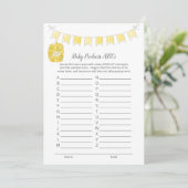 Programme Bébé Produit ABC Jeu Girl Teddy Bear Card (Debout devant)