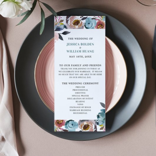 Programme Belle floraison Florale Printemps cérémonie de mar