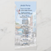 Programme Bermudes - Carriage Ride Hamilton Wedding Program (Dos)