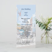 Programme Bermudes - Carriage Ride Hamilton Wedding Program (Debout devant)