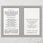 Programme binational mariage (Devant)