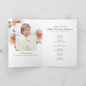 Programme Bird in Flowers Celebration of Life Program (Intérieur)